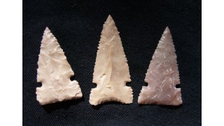 3 Flint Hunting Points (60 grains) NEW!